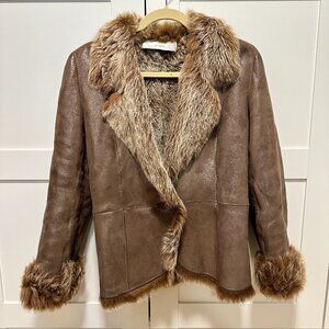 Emanuel Ungaro Real Fur Lined Coat